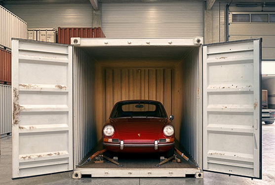 Spezialisierte Lagerung für Fahrzeuge