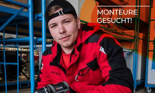 Stellenanzeige Monteur (m/w/d) | Henk International